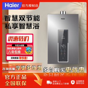 海尔燃气热水器天然气13L16WM5家用水伺服恒温增压官方