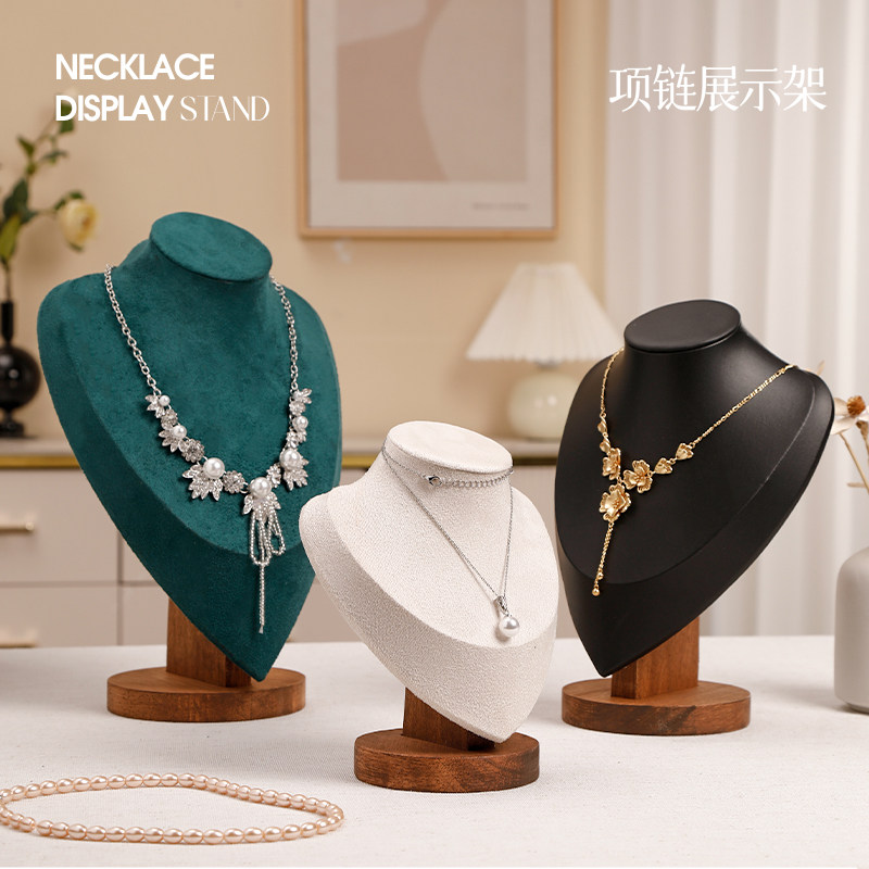 项链展示架模特脖子人像
