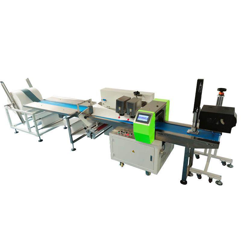 全自动电商云仓珠光哑光气泡膜泡泡快递袋枕式打包装机五金包装机