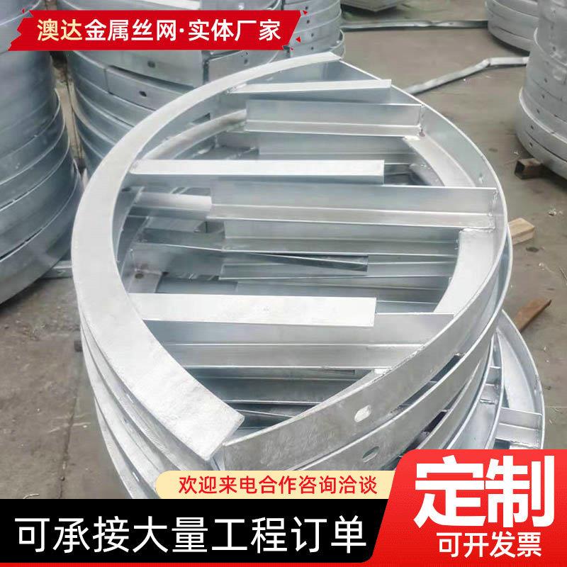 厂家供应弧形镀锌电缆支架地铁管廊角钢电缆支架多种规格隧道支架图片