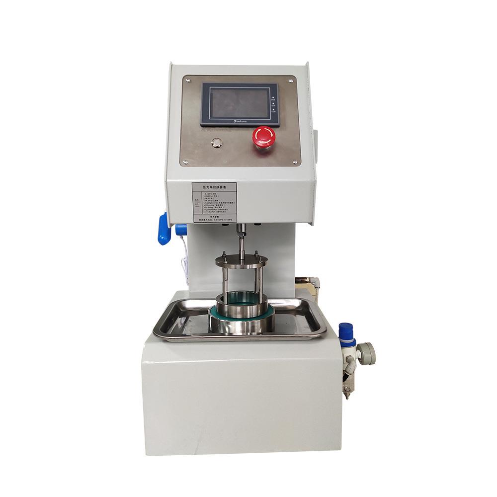 气动水压机数控显示服装户外用品帐篷复合涂层面料水压测试机