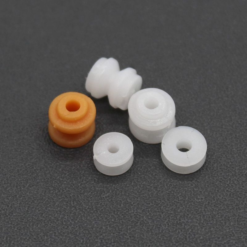 主轴皮带轮 1/1.5/2mm小马达用模型 微型电机塑料传动轮diy单槽轮