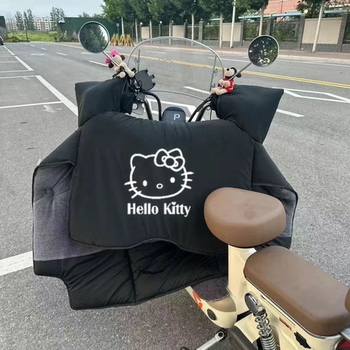 电动车电瓶车挡风被冬季加绒加厚保暖防风防寒电车加大摩托车防水