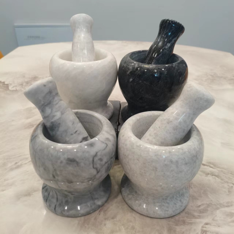 捣蒜神器石臼捣蒜器蒜泥器罐石头蒜臼石锤石臼老式老石头石锤石材