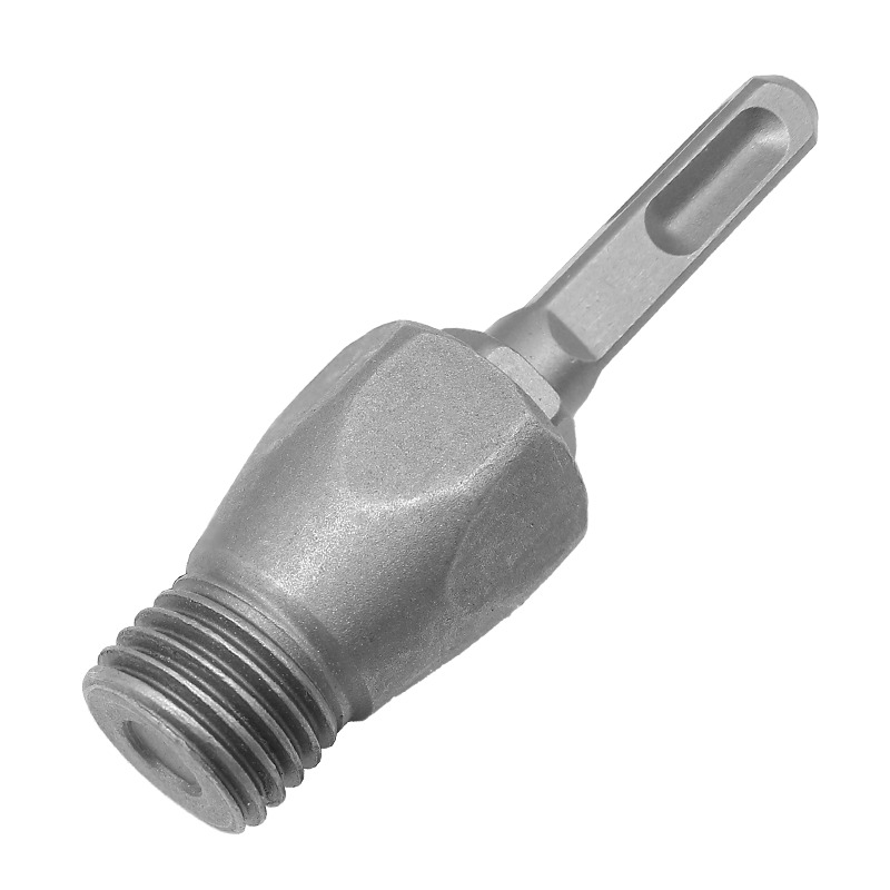 电锤冲击钻连接杆转水钻圆柄墙壁开孔器转换接头水钻头方柄降冲击