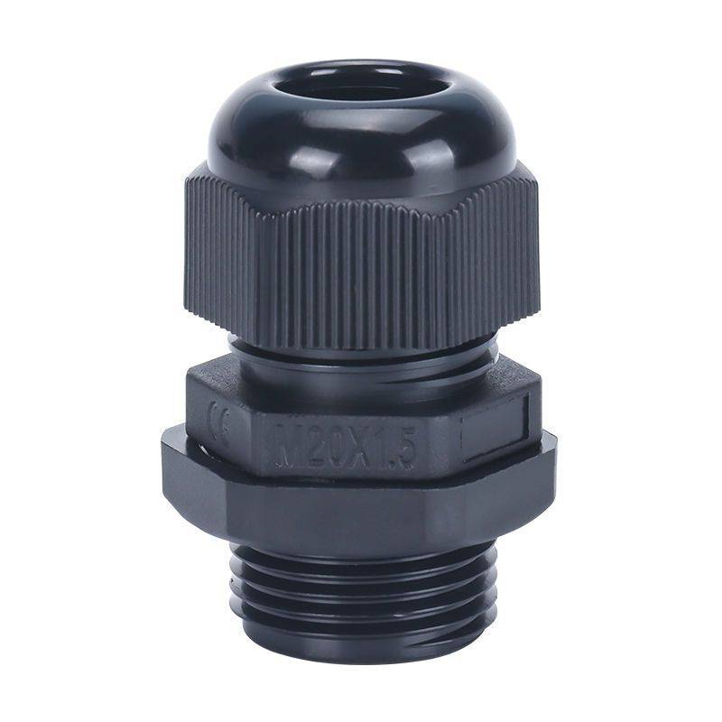 加长型电缆防水接头M20 PG9 塑料电缆接头加长M12 尼龙格兰头厂家