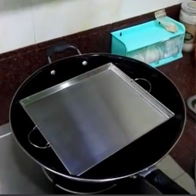 肠粉蒸盘家用长方形肠粉托盘家庭拉肠粉专用工具肠粉盘凉皮粉盘子