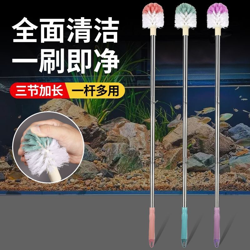 家用长柄马桶刷套装浴室厕所刷子卫生间死角不锈钢清洁清洁刷洁厕