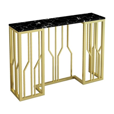 北欧大理石入户玄关柜轻奢风客厅靠墙边桌新中式条案端景台玄关桌