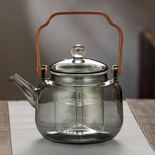 家用全自动黑晶炉煮茶器养生壶烧水提梁壶 耐热玻璃煮茶壶2023新款