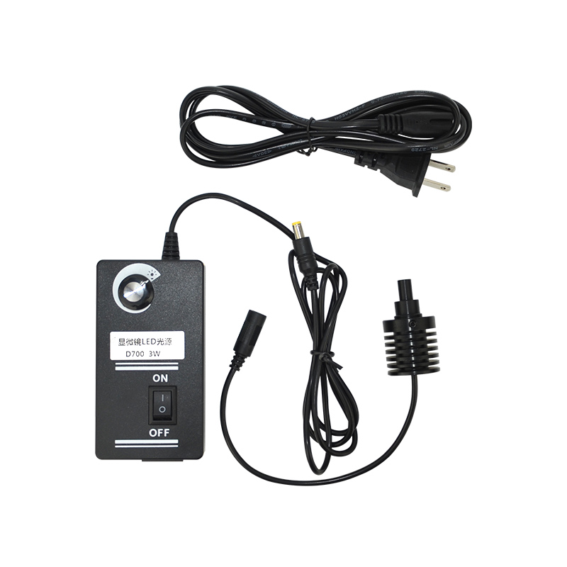 D700同轴光源 显微镜专用LED点光源 同轴LED可调灯光源 聚光光源