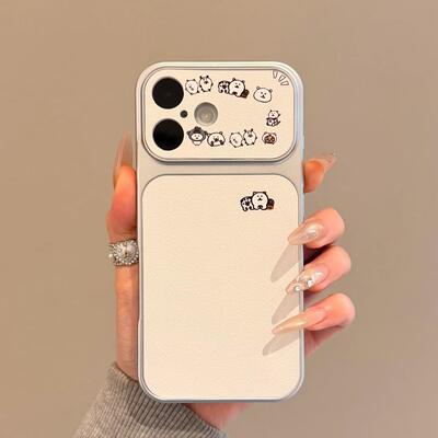 适用iphone17pmx手机壳苹果17promax手机壳17苹果15promax手机壳可爱卡通小熊壳iPhone15pro保护套16新款16pr