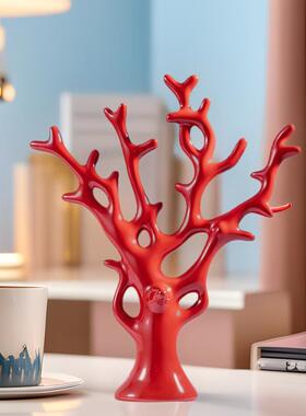 客厅摆件轻奢高级感2025新款家居电视酒柜装饰品房客厅招财风水发