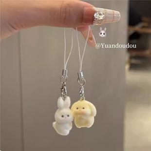 女士高端手机链马年手机挂件独特手机链卡通迷你小动物挂件可爱植