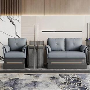 球厅座椅观球沙发台球室球房观球椅卡座沙发茶几组合台球厅沙发椅