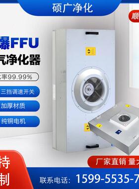 ffu防爆空气净化器交流直流防爆ffu高效过滤机组无尘车间净化单元