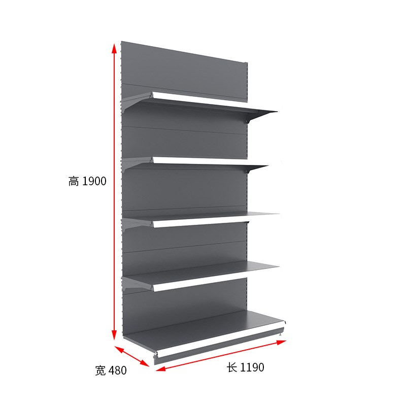 超市货架大型商超货架日w用品粮油百货商场重型货架展示架