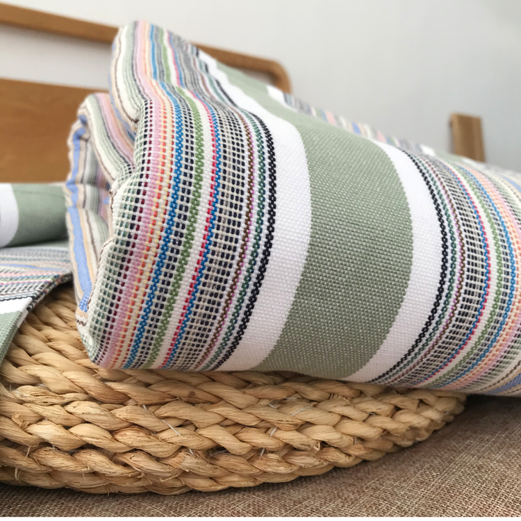 加厚老粗布凉h席三件套!纯棉加密床单空调席双人床夏天