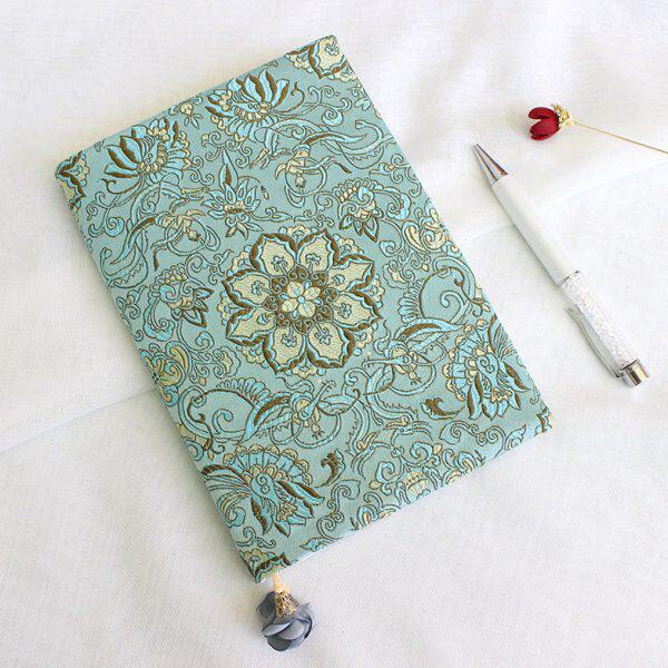 笔记本风异域套 尺寸A6A5布书可调节布艺书皮手工 手账情