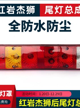 M50CC0原厂刹车灯适用尾灯100后尾灯车主红总成配件岩杰狮杰狮050