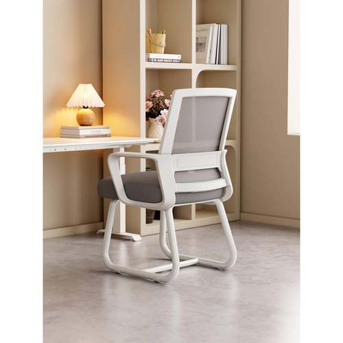 电脑椅舒适久坐会议弓形办公室椅子宿舍大学生靠背椅家用书桌凳子