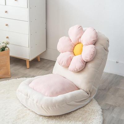 懒人沙发可折叠榻榻米椅子单人座椅床上靠背椅阳台飘窗坐垫小沙发