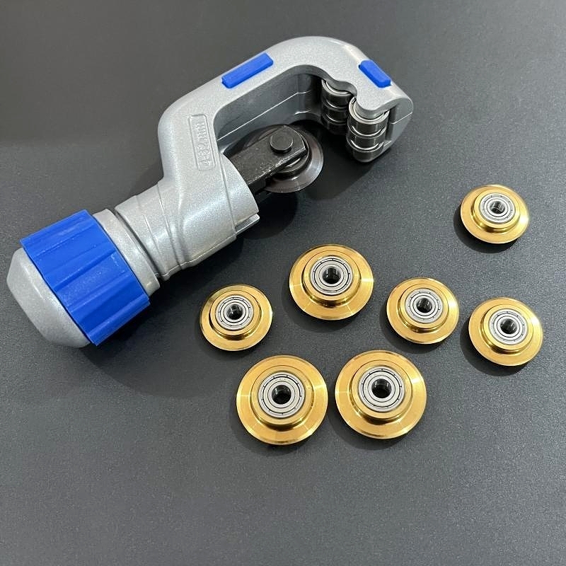 进口合金钢轴承式刀片手动切管器圆刀片铜管铁管不锈钢管割管刀片