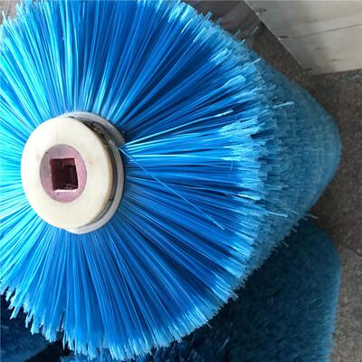 供应多功能蔬菜水果智能清洗水果分选机尼龙开花丝毛刷辊