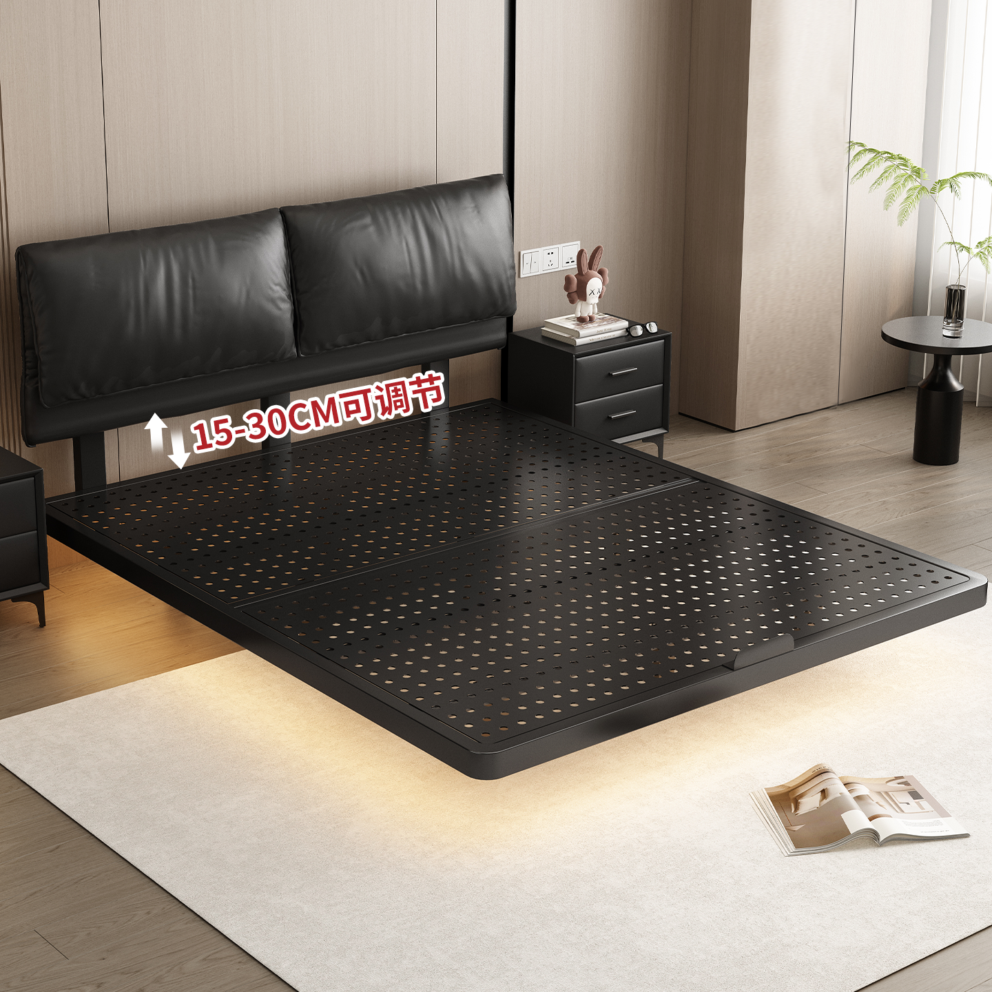 铁艺悬浮床新款大象耳朵