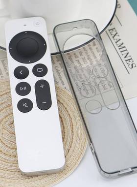 适用appletv保护套苹 ??果遥控器保护套2023款TV6防尘罩tv7软遥控