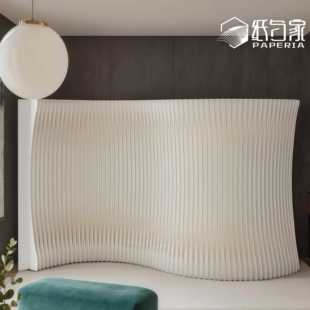 纸与家屏风隔断假墙办公室隔断隔间挡板卧室简易隔断墙一房变两房