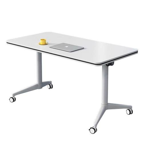 折叠会议桌椅组合可移动拼接培训桌长条桌带轮子辅导桌办公桌课桌