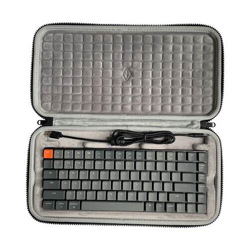适用京造Keychron K3 Pro/K3 MAX/K7 Pro键盘收纳硬壳包袋套盒箱