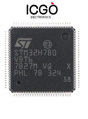原装STM32H7B0VBT6 LQFP-100 ARM Cortex-M7 32位微控制器-MCU