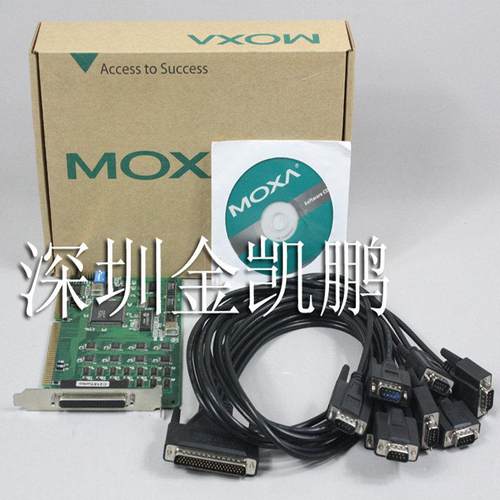 摩莎 MOXA C218/ISA 8口智能型一拖八多串口卡（带保可开增票）