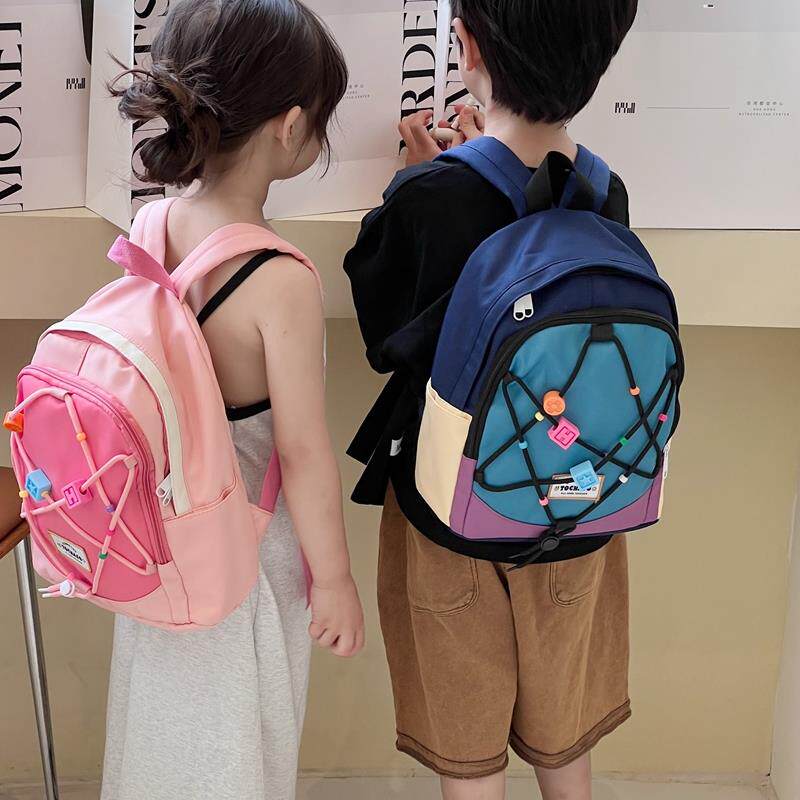 儿童背包潮酷外出轻便男童幼儿园书包韩版时尚洋气女童宝宝双肩包