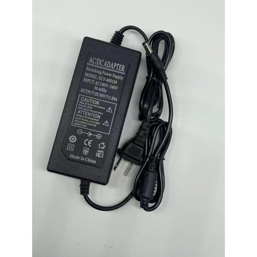 DC48V0.8A1.04a通用5口百兆4口POE交换机F1105P-4-38W电源适配器