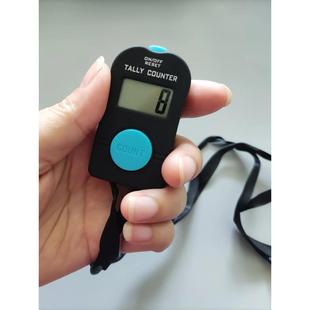 带声音的电子计数器,大屏幕电子液晶显示,长挂绳,按键声音可关