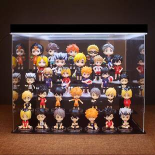 全套排球手办摆件 日向翔阳 影山飞雄 菅原孝支 泽村大地少年模型