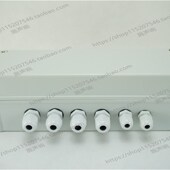 密封防尘盒 1进6出 防溅电气盒 30P分线盒 UK端子 30位防水接线盒