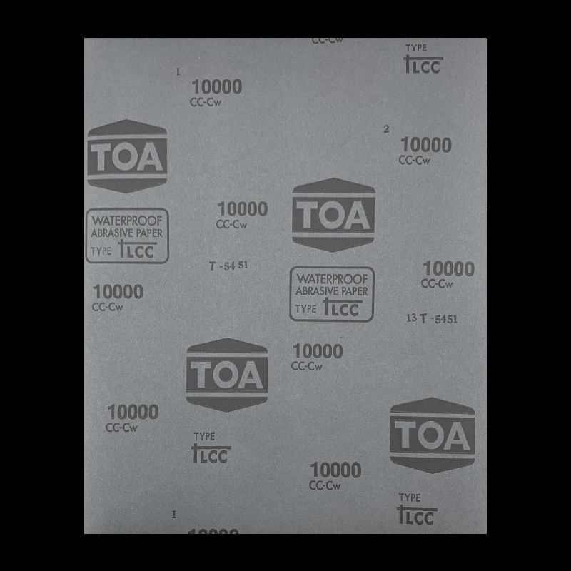 TOA-LCC砂纸打磨抛光q60-10000目漆面木工干水两用砂纸片耐磨砂布