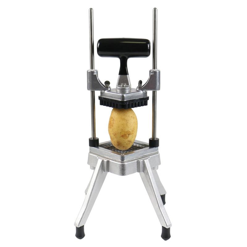 新款切条机器包胶多功能家用不锈钢厨房蔬菜切丁切丝器手动切条器