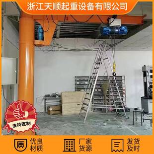 电动葫芦式 吊机工程机械起 旋转悬臂席吊车间仓库搬运装 卸立柱式