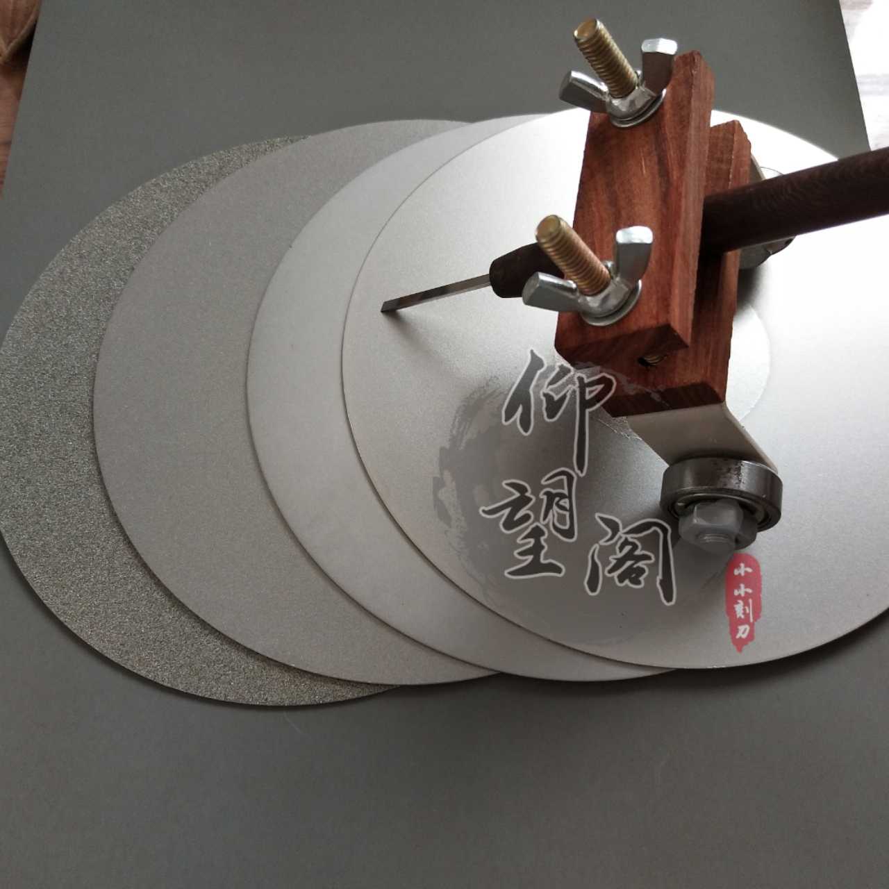 磨刀定角器 金刚砂磨盘 橄榄核雕刻F刀磨刀工具 仰望阁小小刻刀