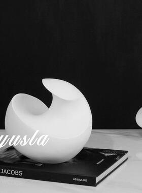 高级现代简约几何软装饰品样板间客厅茶几电视柜酒柜书房小众摆件