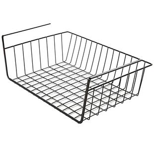 9WOR厨房橱柜隔板下挂篮衣柜分层收纳架宿舍学生挂架整理置物架