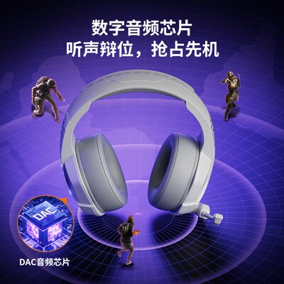 浦记G700游戏头戴式耳机USB头电竞有线开麦电脑手机平板吃鸡降噪