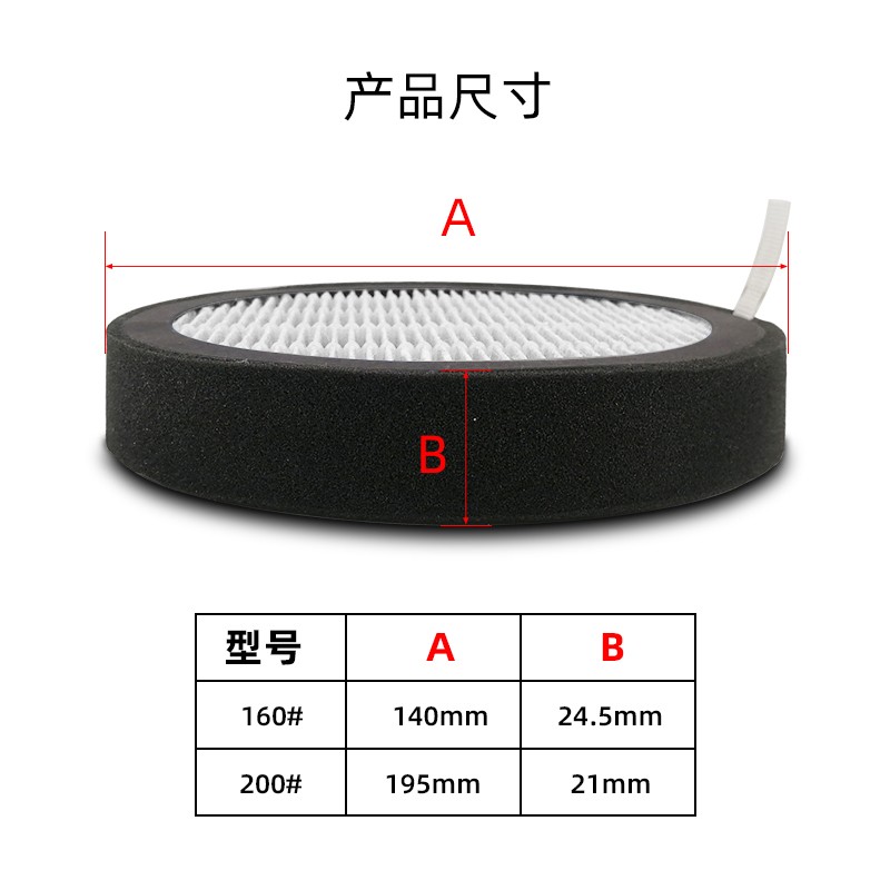 邑术160双向动力墙式进风排风通风器新风系统净化PM2.5过滤芯F8