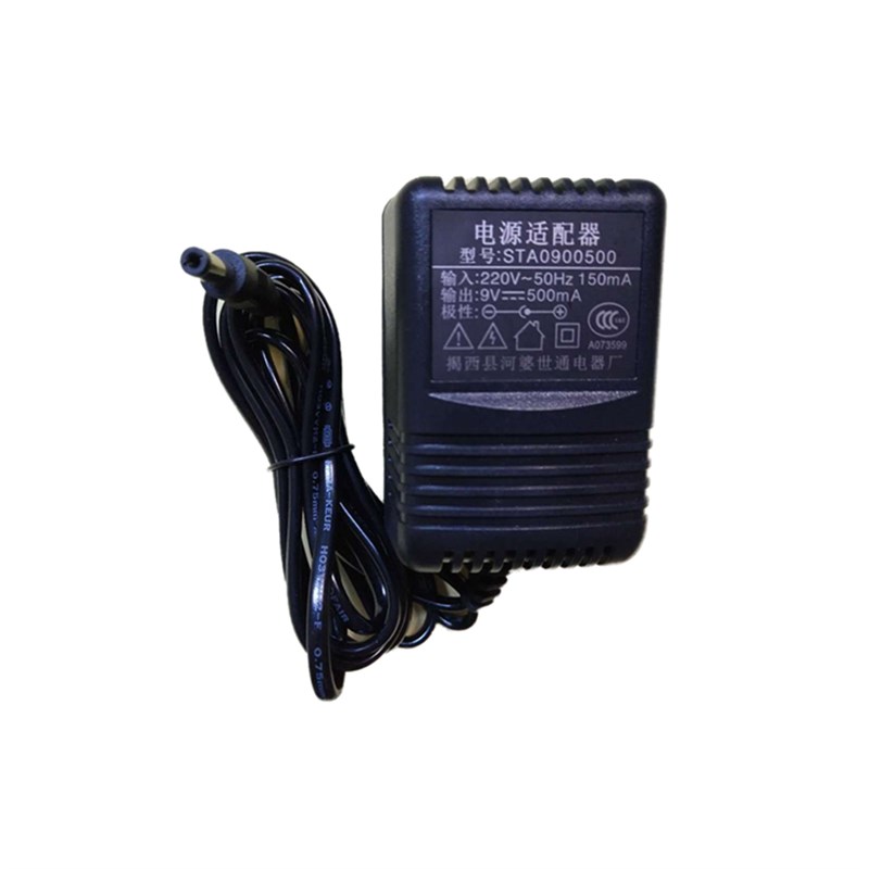 小天使美科永美9v500ma电子琴电源适配器充电器世通STA0900500