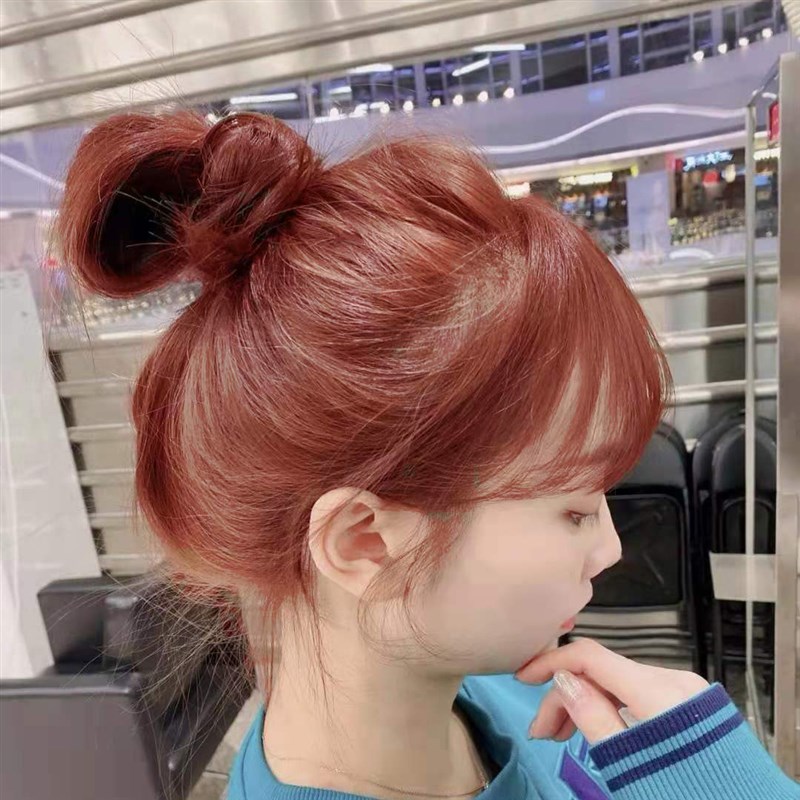 红杨树琴琴洋洋不漂色染发剂膏红棕色复古玫瑰红浆果玫红醋树莓紫